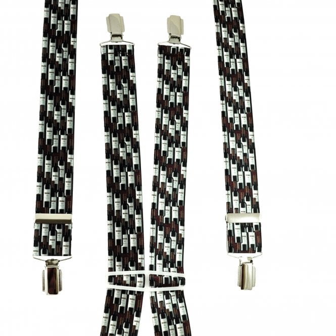 Wine Bottles Men's Trouser Braces
