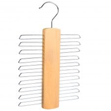 Wooden Tie Rack