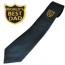 World's Best Dad Father's Day Gift Novelty Tie