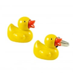 Yellow Duck Novelty Cufflinks