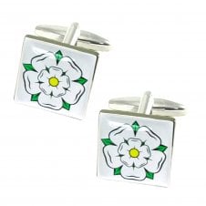 Yorkshire Rose Flag Cufflinks
